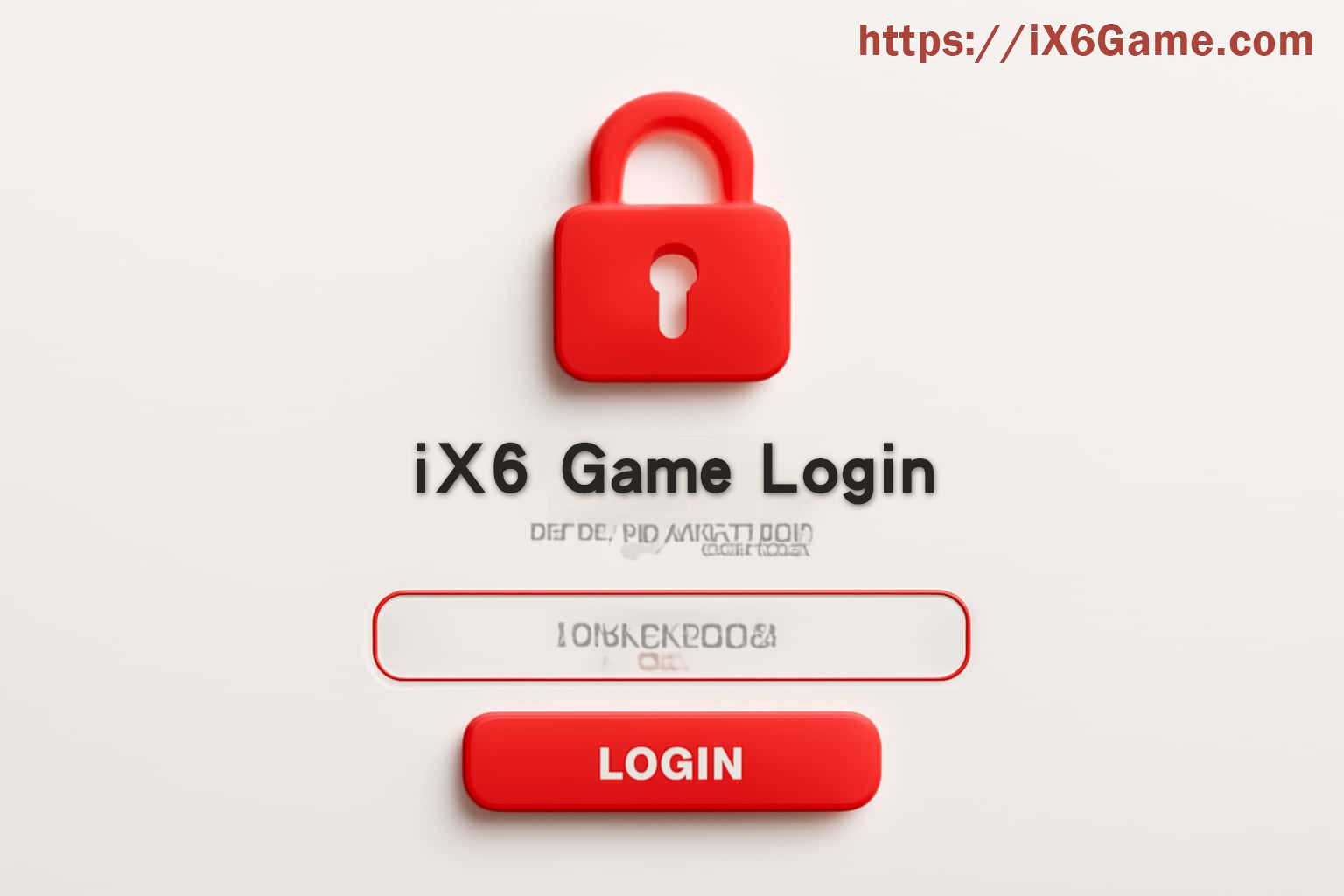 IX6 secure esports sign-in and account recovery screen